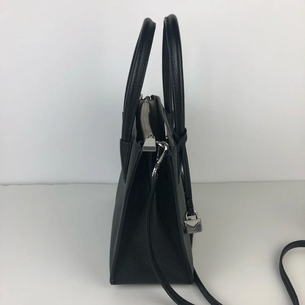 Michael Kors Mercer Sleek Black Minimalist Purse